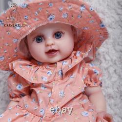 12inch Reborn Baby Dolls 3D Soft Touch Real Girl Newborn Full Handmade Kids Gift
