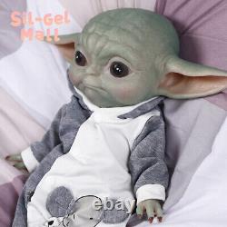 13.5 inch Handmake Silicone Cute Elf Doll Lifelike Reborn Elf Girl Dolls Newborn