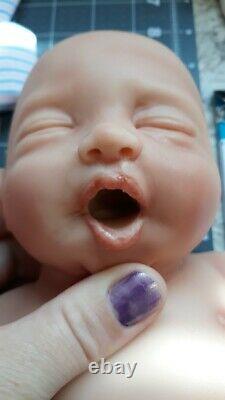 13 Full Body Silicone Baby Girl Doll Phoebe