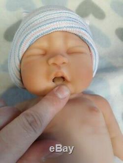 15 Preemie Full Body Silicone Baby Boy Doll Tyler