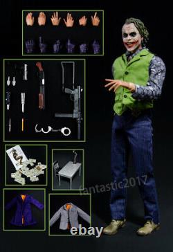 16 scale Male figure doll Heath Ledger The Dark Knight JOKER Anime Movable 12