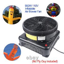 17.7 950W Air Blower Fan Inflatable Fly Guy Dancer Wind Tube Man Dancing Doll