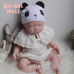 17.7 Sleeping Girl Reborn Baby Dolls Handmade Newborn Doll Lifelike PaintedDoll