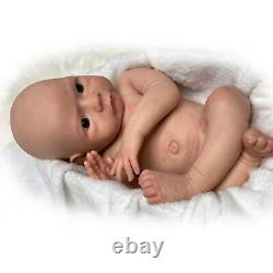 18 Inch Reborn Baby Doll Already Painted Full Body Solid Silicone Girls Dolls