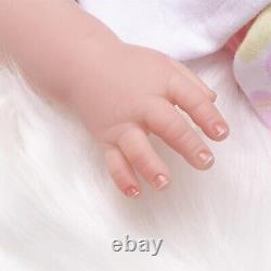 18in REBORN BABY DOLL Boy Lifelike Realistic Full Body Soft Vinyl Kids Gift New