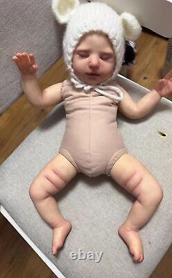 19 Lifelike ARTIST Finished Reborn Baby Doll Newborn Boy Girl Toy Gift Weighted