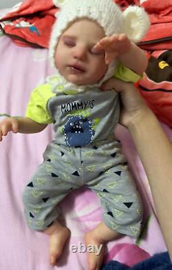 19 Lifelike ARTIST Finished Reborn Baby Doll Newborn Boy Girl Toy Gift Weighted