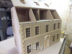 1/12 scale Dolls House Dalton 7 Room Dolls House 3ft wide kit by DHD