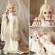 1/3 60cm Bjd Doll Girl Full Set Ancient Long Dress Outfits Changeable Eyes Wigs