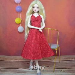 1/3 BJD Doll 22 in Height Toy Female Body + Dress Shoes Full Set Fashion Doll