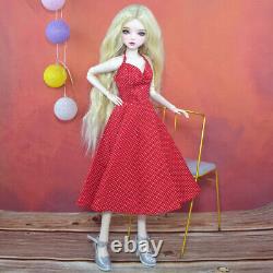 1/3 BJD Doll 22 in Height Toy Female Body + Dress Shoes Full Set Fashion Doll