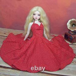 1/3 BJD Doll 22 in Height Toy Female Body + Dress Shoes Full Set Fashion Doll