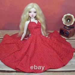 1/3 BJD Doll 22 in Height Toy Female Body + Dress Shoes Full Set Fashion Doll