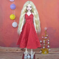 1/3 BJD Doll 22 in Height Toy Female Body + Dress Shoes Full Set Fashion Doll