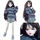 1/3 Bjd Doll 22 Inch Fashion Girl Doll With Sweater Clothes Dress Shoes Full Set