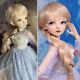 1/3 Bjd Doll 60cm Bjd Ball Jointed Dolls Princess With Changeable Dress Eyes Wig
