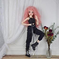 1/3 BJD Doll Fashion Clothes Shoes Wig Handpainted Makeup Full Set 24 Girl Doll