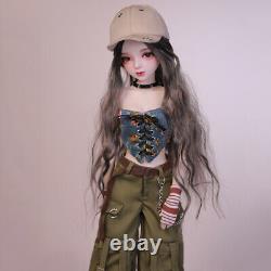 1/3 BJD Doll Fashion Girl Doll 22 in Height Toy with Removable Outfits Full Set