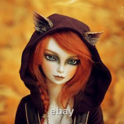 1/3 BJD Doll SD Girl Female Face Makeup Free Eyes Resin Joints Movable Gift Toys