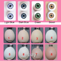 1/3 BJD Doll SD Girl Female Face Makeup Free Eyes Resin Joints Movable Gift Toys