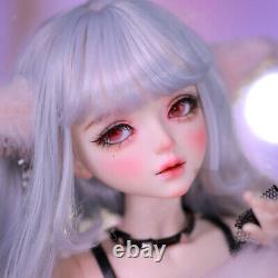 1/3 BJD Doll Toy Full Set 22 in Height Girl Body Removable Fashion Clothes Wigs