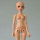 1/4 Bjd Sd Doll Cute Girls Resin Bare Unpainted Doll + Free Eyes + Face Makeup