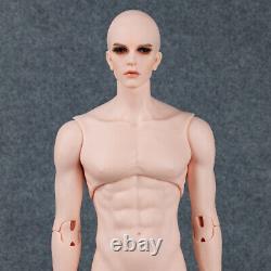 1/4 BJD SD Dolls 19in Handsome Boy Male Resin Bare Doll + Eyes + Face Makeup