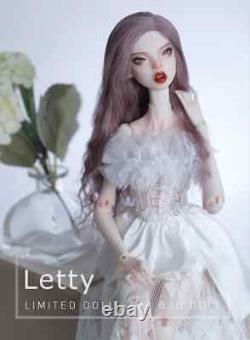 1/4 Handmade Resin BJD SD Ball Joint Dolls Women Girl Gift Letty 16 Full Set