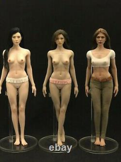 1/6 Silicon Seamless Female Figure Doll Suntan M for Hottoys TBLeague US Seller