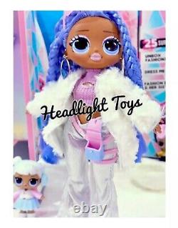 1 LOL Surprise SNOWLICIOUS OMG Fashion Doll & SNOW ANGEL Series 1 Wave 2 In Hand