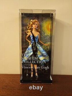 2010 Barbie Museum Collection Vincent Van Gogh Starry Night Beautiful NEW Doll