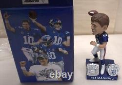 2021 NFL Giants ELI MANNING BOBBLEHEAD Brand New