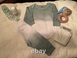 21 Realistic Reborn Baby Doll Cloth Body Vinyl Boy Doll Newborn Baby Kids Gift