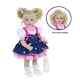 22 Inch Toddler Dolls Galaxia Girl With 3d Painted Skin Visible Veins