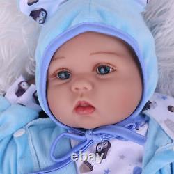 22 Reborn Baby Dolls Newborn Babies Doll Soft Vinyl Silicone Newborn Doll Gifts