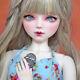 22 Inch Pretty Girl Doll Toy 1/3 Bjd Doll + Dress Curly Wigs Handpainted Makeup