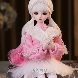 24 inch Girl Doll Toy Fashion Doll Best Gift for Children Lifelike Realistic BJD