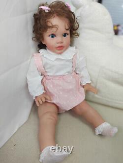 26in Already Finished Doll Reborn Toddler Huge Baby Lifelike 3D Skin Girls Toys