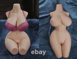 38LB Sex BBW Doll Realistic TPE Half Body Life Size Love Toy Huge Doll for Men