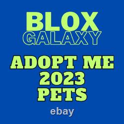 Adopt Me 2023 Pets Ring-tailed Lemur Gargoyle Tortuga Hot Doggo