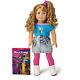 American Girl Courtney Moore Doll & Book New In Box Bonus Poster