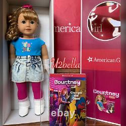 American Girl Courtney Moore Doll & Book NEW IN BOX BONUS POSTER