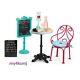 American Girl Doll Grace's Bistro Set Table Menu Chair + More Fast Shipping