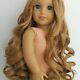 American Girl Doll Wig New Caramel, Size 10-11 Never Used