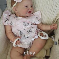 Angelbaby Lifelike Reborn Baby Dolls Girl 24 Inch 60CM Cute Reborn Toddler with