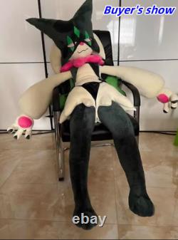 Anime 11 Giant Meowscarada Plush Doll Stuffed Toys Cosplay Plushie Gift 59'