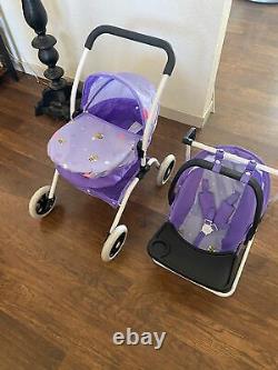 Anivia Baby Doll Stroller and Doll Swings for 15 inches Dolls 8 in 1 Doll