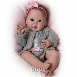Ashton-Drake Cuddly Coo! Baby Doll That Actually Coos Interactive Realistic NEW