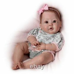Ashton-Drake Cuddly Coo! Baby Doll That Actually Coos Interactive Realistic NEW