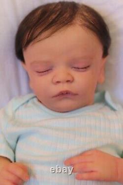 Authentic reborn baby doll Christopher with COA